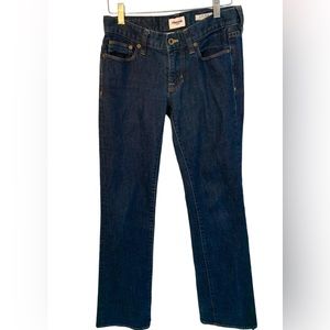 Madewell BootLegger Dark Wash Jean Size 26